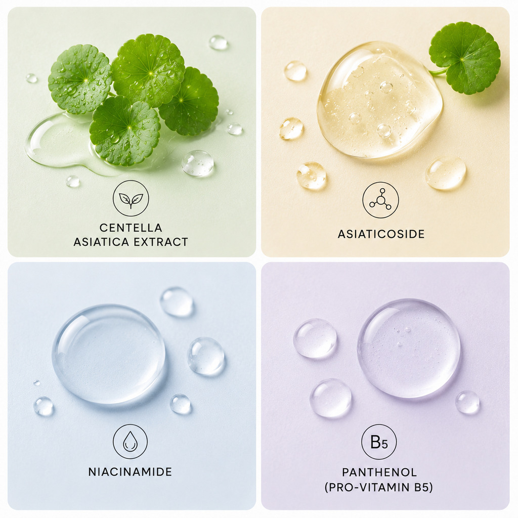 Botanical Foam Cleanser Hero Ingredients